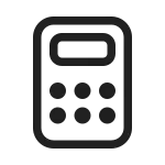 Calculator SVG Icon